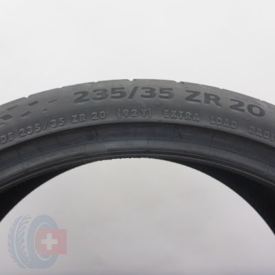 6. Opony 235/35 ZR20 2x CONTINENTAL 92Y XL SportContact 7 Letnie 2025 Jak Nowe