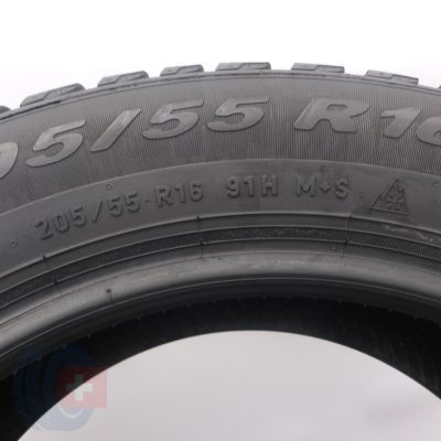 5. Opony 205/55 R16 2x PIRELLI 91H Winter Cinturato Zimowe 2022 6,8mm