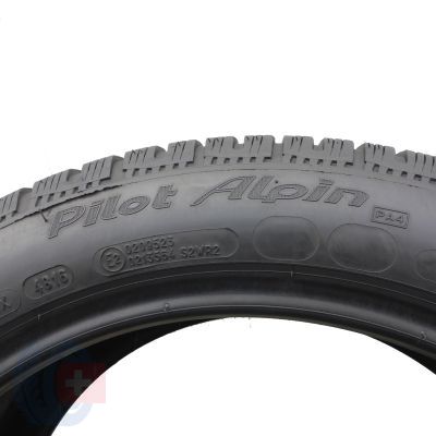 7. 4 x MICHELIN 245/45 R18 100V XL PilotAlpin PA4 RunFlat BMW M0E Zima 2016, 2017 4-6,2mm