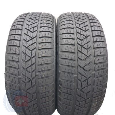 Opony 215/55 R16 2x PIRELLI 97H XL Winter Sottozero 3 Zimowe 2019 Jak Nowe