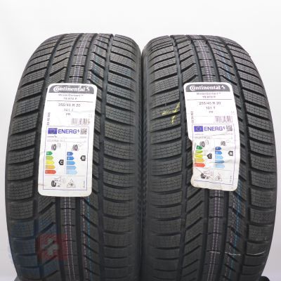 3. Opony 255/45 R20 4x CONTINENTAL 101T WinterContact TS 870 P Zimowe 2024 Jak Nowe