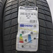 2. Opony 245/40 R18 2x BARUM 97V XL Polaris 5 Zimowe 2022