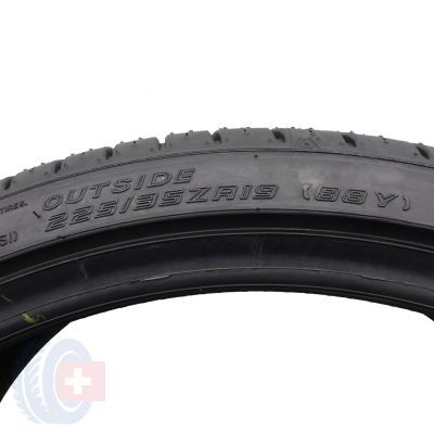 4. Opona 225/35 ZR19 1x FALKEN 88Y XL Azenis FK510 Letnia 2018 Jak Nowa