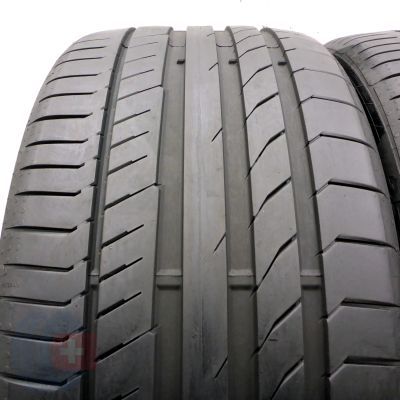 2. Opony 255/35 R19 2x CONTINENTAL 96Y XL ContiSportContact 5P A0 Letnie 2023 6,8mm