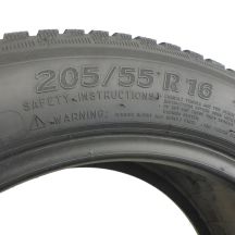 6. 2 x MICHELIN 205/55 R16 91H Alpin 5 Run Flat Zima 7mm