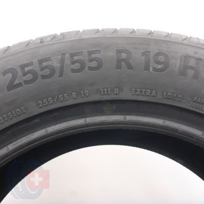 6. Opony 255/55 R19 4x CONTINENTAL 111H XL PremiumContact6 AO Letnie 2022 Nieużywane 