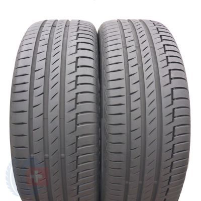 4. 4 x CONTINENTAL 225/55 R19 103V XL PremiumContact 6 Lato 2021 6,5-6,7mm