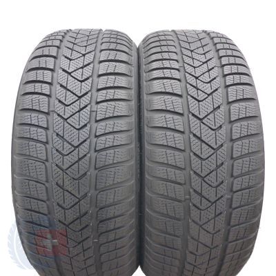 2 x PIRELLI 225/45 R18 95V XL Sottozero 3 Winter M0 2018 Zima 7-7,2mm Jak Nowe