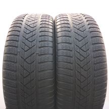 5. 4 x PIRELLI 255/45 R20 105V XL Winter Sottozero 3 RUN FLAT Zima 5.5-6mm 2017