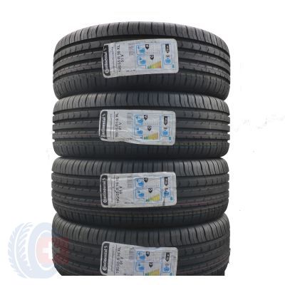 Opony 195/55 R16 4x CONTINENTAL 91V XL ContiPremiumContact 5 Letnie 2018 Nieużywane 