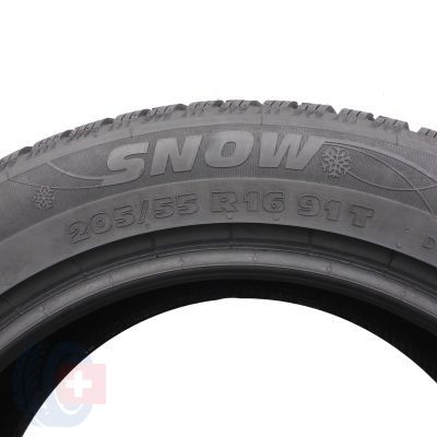 5. Opony 205/55 R16 2x KORMORAN 91T Snow Zimowe 2020/21 8,5-8,2mm