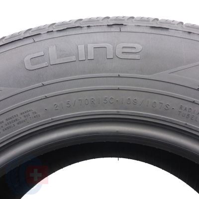 6. Opony 215/70 R15C 2x NOKIAN 109/107S cLine Cargo Letnie 2015 Nieużywane