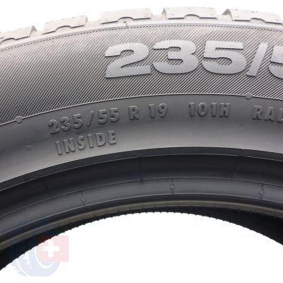5. Opony 235/55 R19 2x CONTINENTAL 101H CrossContact Winter A0 Zimowe 2022 7,8-9mm Jak Nowe