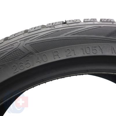8. Opony 265/40 R21 2x VREDESTEIN 105Y XL Wintrac PRO Zimowe 2023 8,2mm