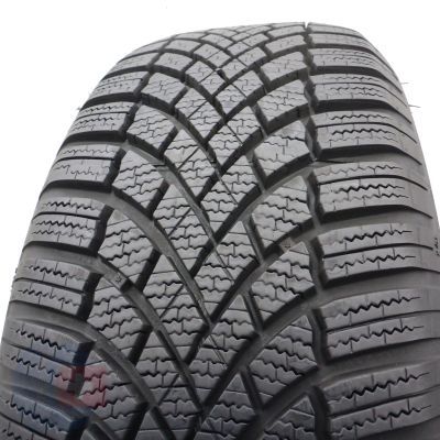 2. Opona 205/55 R16 1x BRIDGESTONE 91T Blizzak LM001 Zimowa 2019 Jak Nowa 8mm