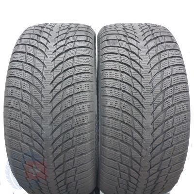 3. Opony 245/40 R18 4x NOKIAN 97V XL WR Snowproof P Zimowe 2022 7,8-8,2mm JAK NOWE 