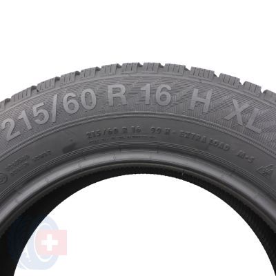 6. 2 x GISLAVED 215/60 R16 99H Euro Forst 6 Zima 2019 7-8mm