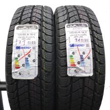 3. Opony 195/65 R16C 4x UNIROYAL 104/102R Snow Max 3 Zimowe 2021 Jak Nowe