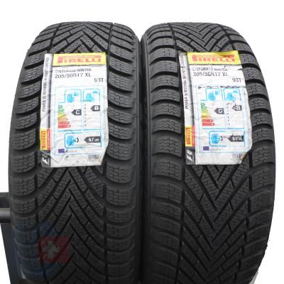 5. Opony 205/50 R17 4x PIRELLI 93T XL Cinturato P7 Zimowe 2018 Jak Nowe Nieużywane