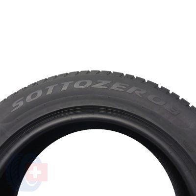 6. 2 x PIRELLI 225/60 R18 100H Winter Sottozero 3 Zima 6-6,8mm 2018