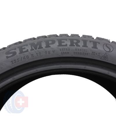 2. Opona 235/40 R19 1x SEMPERIT 96V XL Speed-Grip 5 Zimowa 2023 Jak Nowa 9mm