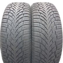 Opony 225/55 R19 2x NOKIAN 103V XL WR SUV4 Zimowe 2019 Jak Nowe 8-8,2mm