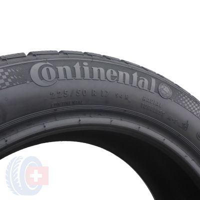 4. 2 x CONTINENTAL 225/50 R17 94H ContiWinterContact TS810S BMW 2010/19 Zima 6,2-7mm