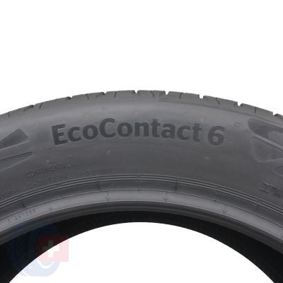 7. 4 x CONTINENTAL 245/45 R18 96W EcoContact 6 Lato 2022 Jak Nowe