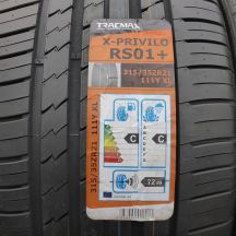 2. Opony 315/35 R21 2x TRACMAX 111Y XL X-privilo RS01 + Letnie M+S 2020 Jak Nowe Nieużywane