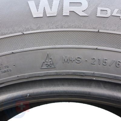 2. 2 x NOKIAN 215/65 R16 102H XL WR D4 Zima 2017 6-6,8mm