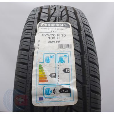 Opona 225/70 R16 1x CONTINENTAL 103H ContiCrossContact LX 2 lato 2020