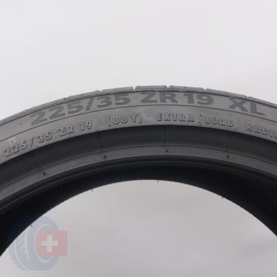 6. Opony 225/35 R19 4x CONTINENTAL 88Y XL SportContact 6 RFT Letnie 2020 Nieużywane
