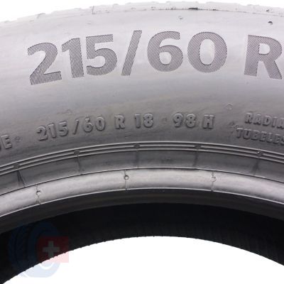 6. 4 x CONTINENTAL 215/60 R18 98H EcoContact 6Q Lato 2024 Jak Nowe Nieużywane