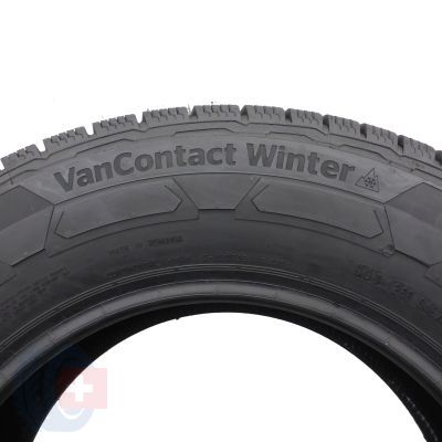 6. Opony 235/65 R16C 2x CONTINENTAL 115/113R VanContact Winter Zimowe 2024 jak nowe 8,8-9,5mm