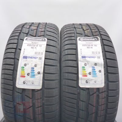 3. Opony 225/50 R16 4x CONTINENTAL 92H ContiWinterContact TS 830 P Zimowe 2022 