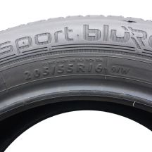 2. 1 x DUNLOP 205/55 R16 91W Sport bluResponse Lato 7,2mm 2021