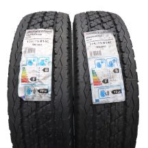 Opony 175/75 R14C 2x BRIDGESTONE 99/98T Duravis R630 Letnie 2014, 2015 Nieużywane 