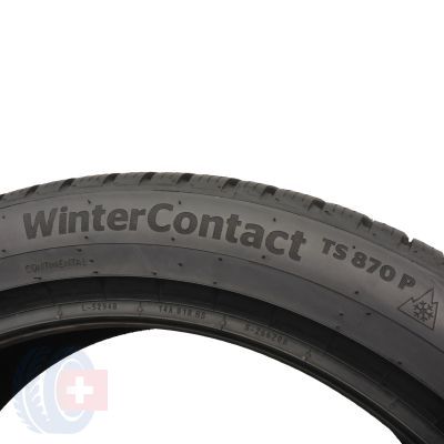 7. 4 x CONTINENTAL 225/45 R18 95V XL WinterContact TS870P Zima 2021/22 8-8,2mm Jak Nowe