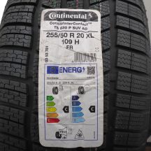 2. 4 x CONTINENTAL 255/50 R20 109H XL ContiWinterContact TS 830 P SUV A0 Zima 2021  