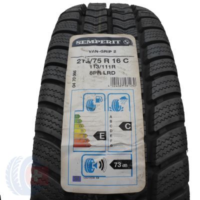 3. 1 x SEMPERIT 215/75 R16C 113/111R Van-Grip 2 Zima 2018 Jak Nowa Nieużywana