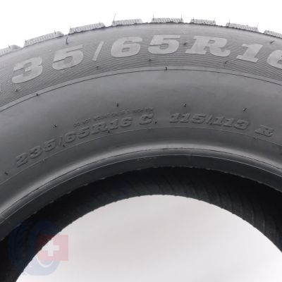 5. Opony 235/65 R16C 2x DUNLOP 115/113R SP LT60-8 Zimowe 2017 Nieużywane 