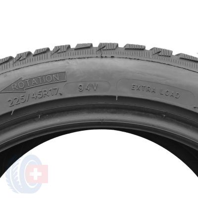 5. 2 x MICHELIN 225/45 R17 94V XL Alpin 5 Zima 2017 5-5,4mm