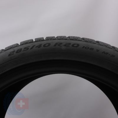 3. Opona 285/40 R20 1x PIRELLI 108V XL NFO PZero Winter Zimowa 2022 Jak Nowa Nieużywana