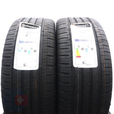 Opony 225/55 R16 2x CONTINENTAL 99Y XL EcoContact 6 Letnie 2021 Jak Nowe