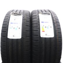 Opony 225/55 R16 2x CONTINENTAL 99Y XL EcoContact 6 Letnie 2021 Jak Nowe