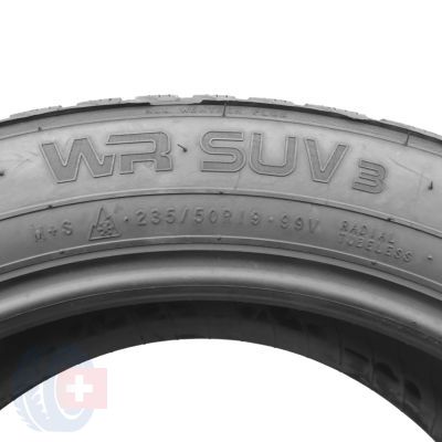 6. 4 x NOKIAN 235/50 R19 99V WR SUV 3 Zima 2015/16  6,8-7,2mm Jak Nowe