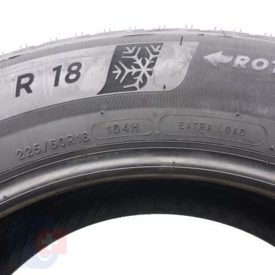 7. 4 x MICHELIN 225/60 R18 104H XL Pilot Alpin 5 SUV Zima 2019/21 Jak Nowe