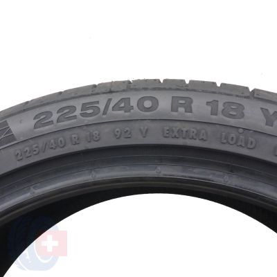 5. 2 x CONTINENTAL 225/40 R18 92Y MO ContiSportContact 5 Lato 2024 Jak Nowe Nieużywane 