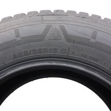 4. Opony 235/65 R16C 2xBRIDGESTONE 115/113R Blizzak W810 Zimowe 2016 8,5-9mm
