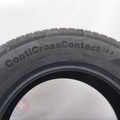 8. Opony 255/65 R18 4x CONTINENTAL 115H XL ContiCrossContact LX2 Letnie M+S 2024 Nieużywane 